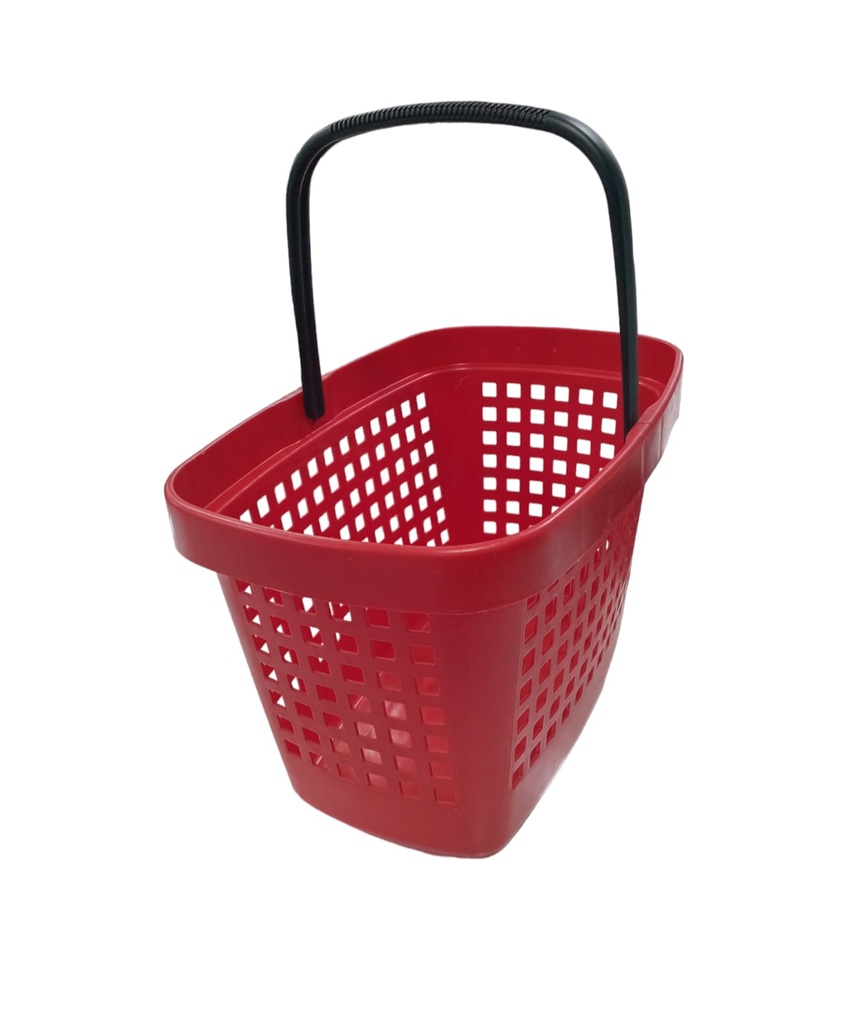 CESTA DE MANO GREAT ROJA SHOPPING BASKET