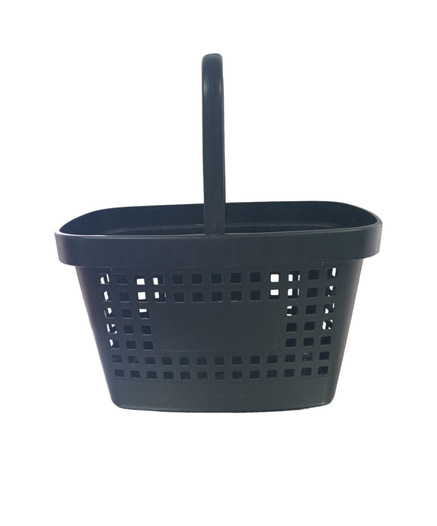 CESTA DE MANO GREAT 28L NEGRO SHOPPING BASKET