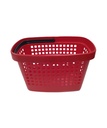 CESTA DE MANO GREAT 28L ROJA SHOPPING BASKET