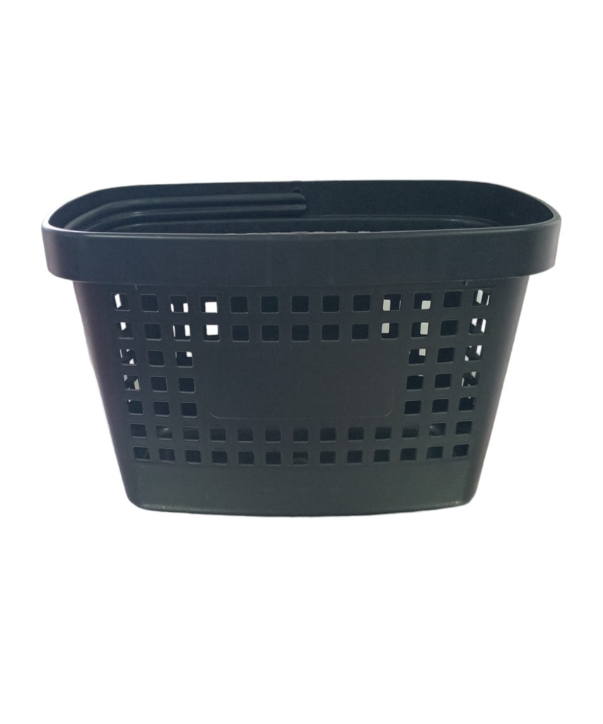 CESTA DE MANO GREAT 28L NEGRO SHOPPING BASKET